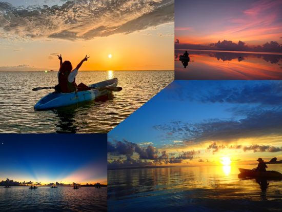【石垣島・名蔵湾】選べるカヤックor SUP ! 絶景サンセットと満天の星空体験 ＜当日予約16時まで／写真＆器材無料／温水シャワー・BBQ別OP有＞初心者歓迎