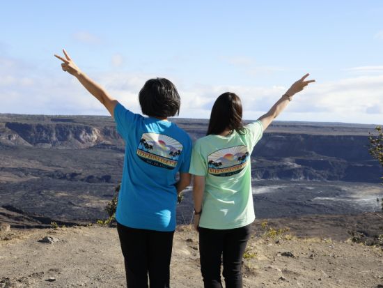 ハワイ島　ヒロ出発世界遺産キラウエア火山＋サンセット＋マウナケア山麗星空観測　貸切プランあり＜夕食お弁当付／日本語ガイド／ヒロ地区ホテル＞