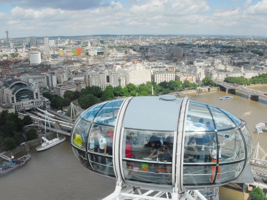 ロンドン・アイ　スタンダード入場チケット事前予約 ＊申込と同時に即予約確定