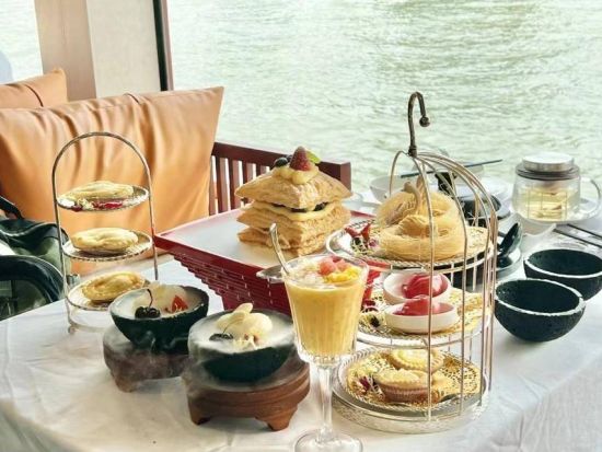 広州珠江デイクルーズ 珠江を眺めながら本場点心を堪能！＜モーニングティー付き＞