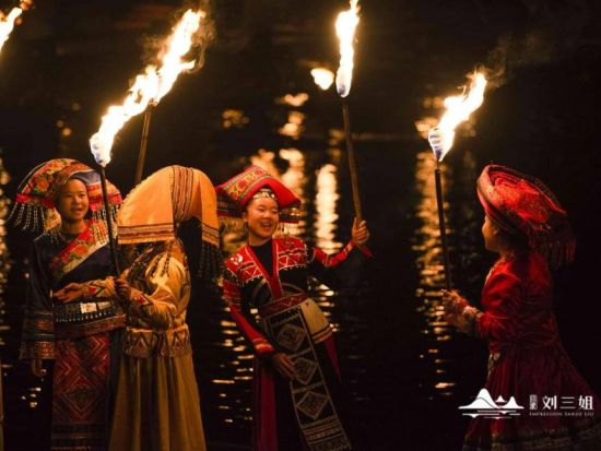 「印象・劉三姐」ショーチケット予約　自然を舞台にした幻想パフォーマンス＜桂林＞