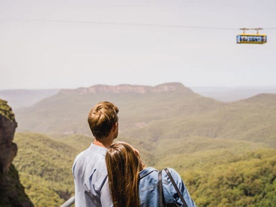 シーニックワールド パス事前購入　スカイウェイ＋レールウェイ＋ケーブルウェイ＋ボードウォークで世界遺産ブルーマウンテンズの絶景を満喫！＜シドニー＞