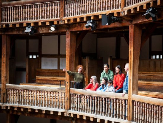 シェイクスピアズ・グローブ座　ガイド付きツアー＜英語ガイド＞＊申込と同時に即予約確定