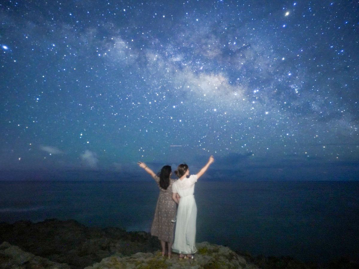 星空フォトツアー SNSで話題沸騰！カップル・女子旅におすすめ！翌日