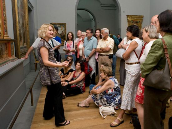 ナショナル・ギャラリー入場チケット＋ガイドツアー事前予約 アフタヌーンティー付き＊申込と同時に即予約確定