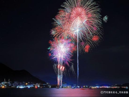 【8/13(木) 開催】福岡発着 第42回 関門海峡花火大会バスツアー ＜団体エリアにて鑑賞＞