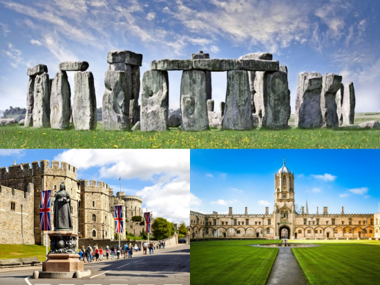 世界遺産ストーンヘンジ＋ウィンザー城＋オックスフォード 日帰りツアー＜日本語または英語／ロンドン発＞＊申込と同時に即予約確定 