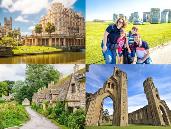 南コッツウォルズ 日帰りツアー ストーンヘンジ・コッツウォルズ・バース訪問可能＜貸切／1-12名／10時間／英語ドライバー＞ By スタイルゲート