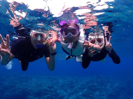 貸切体験ダイビング(1ダイブ)&シュノーケリング 完全貸切ボートで贅沢な海時間♪友達同士やカップルにもオススメプラン◎＜約4時間／午前or午後／宜野湾市＞