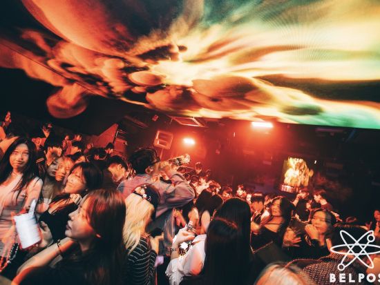 「ベルポス（BELPOS）」VIPシート事前予約　釜山の人気クラブもVIP席確約でスムーズに入店！＜1～8名／ドリンク付き／西面＞
