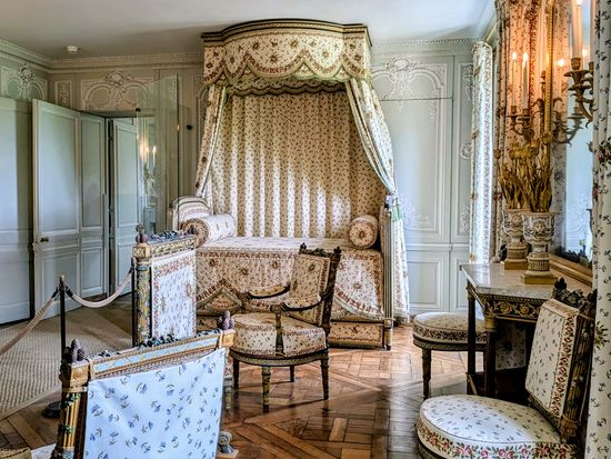 マリーアントワネットの寝室