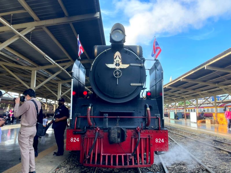 蒸気機関車の外観2