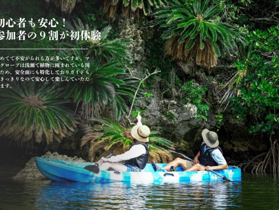 吹通川マングローブ群落でのカヤック or SUP体験ツアー　新たな発見がいっぱいの熱帯雨林を探検！マングローブ群落に上陸も可＜石垣島／写真付／2時間＞