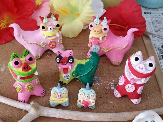 シーサーミニ・中・大