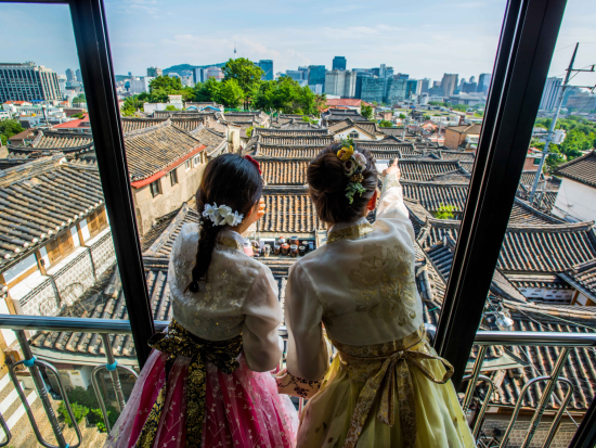 チマチョゴリ（韓服）レンタル＆北村韓屋村さんぽツアー 韓服姿で巡る北村韓屋村×フォトジェニックスポット＜日本語ガイド／午前or午後／貸切or混乗＞