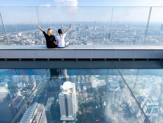 マハナコーン・スカイウォーク (Mahanakhon Skywalk)　展望台チケット事前予約サービス ＊即予約確定