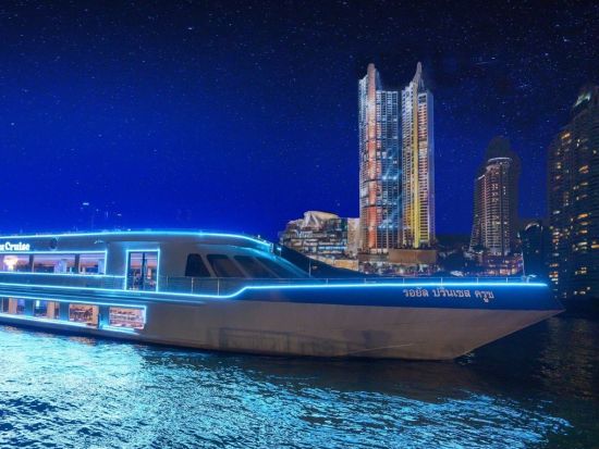 ロイヤル・プリンセス・ディナークルーズ（Royal Princess）大型カジュアル船でタイ料理中心のブッフェ ※即予約確定／当日予約OK