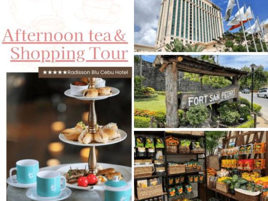 セブ市内観光＋五つ星ホテルのアフタヌーンティ＆ショッピング＜午後／日本語ガイド／送迎付き＞