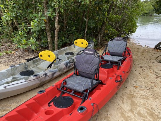 宮良川マングローブカヤック！背もたれ付で超快適♪ファミリーやシニアにもおすすめ！貸切プランもあり【スマホ撮影付き】＜石垣島発＞