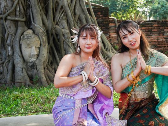 アユタヤ遺跡プロカメラマン同行フォトツアー　遺跡巡り＋象乗りの思い出を残す特別なツアー＜貸切／午前／日本語ガイド＞