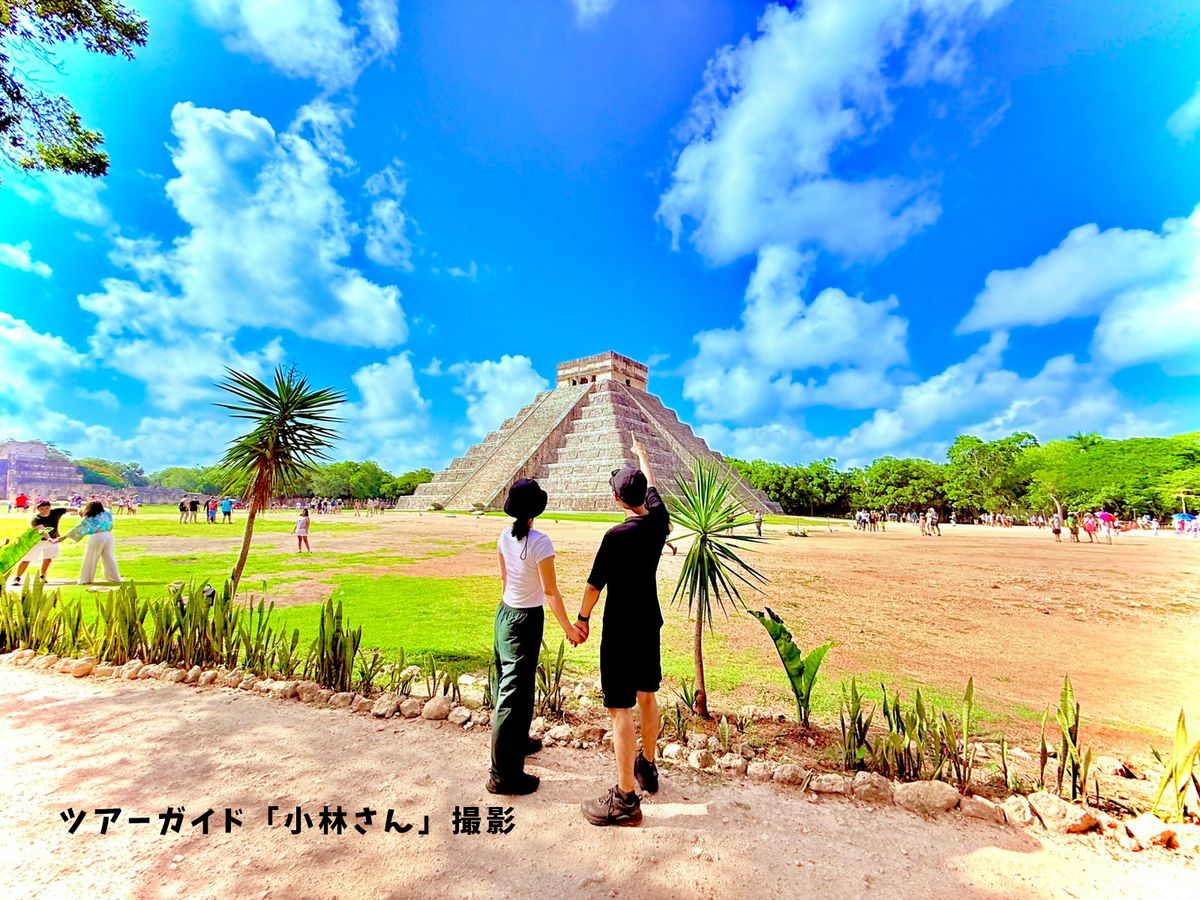 チチェン・イッツァ遺跡半日観光ツアー メキシコの観光省認定の遺跡の