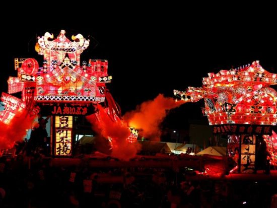 札幌発日帰りバスツアー 沼田町夜高あんどん祭り 道内唯一の喧嘩あんどんをご見学＜8月21日、22日催行決定／札幌市内発着＞