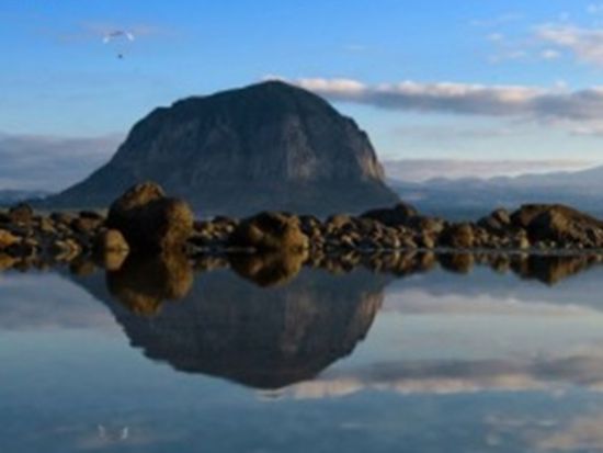 済州島絶景巡りツアー　柱状節理帯＋山房山＋幻想の森ゴッジャワル＋暁星岳　カルグクスの昼食付き＜日本語ガイド／済州市内or中文地区発着＞