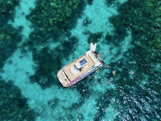 PSA_Drone Snorkellers and Top Deck