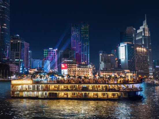 ベンタイン・プリンセス・ディナークルーズ (Ben Thanh Princess)　事前予約サービス＜約2時間／サイゴン港発＞