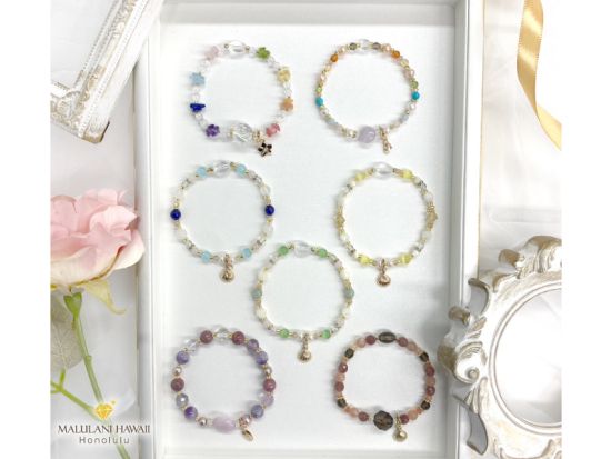 パワーストーンブレスレット作り体験　天然石を使った本格的なオリジナルブレスレット作り＜約30分～60分／センチュリーセンター内＞by マルラニハワイ