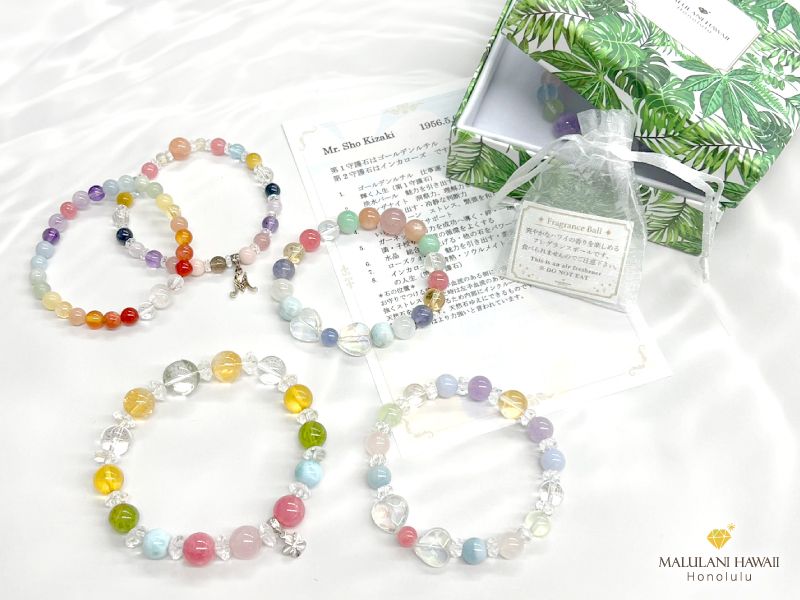 パワーストーンブレスレット＜手作り体験教室＞ 天然石を使った本格的