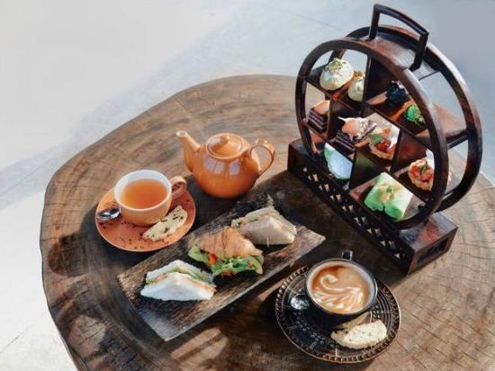 「インターコンチネンタル・バリ ロビーラウンジ」アフタヌーンティー 食事券＆事前予約 ＜ホテル送迎可／バリ島内シャトル乗り放題付き＞