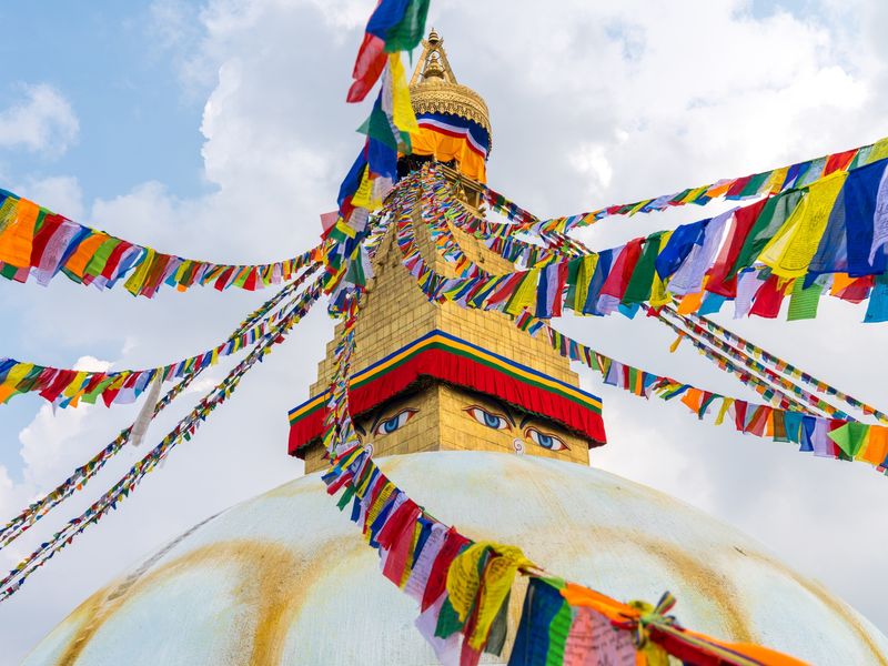Nepal_Kathmandu_Boudhanath Stupa_pixta_46510676_M