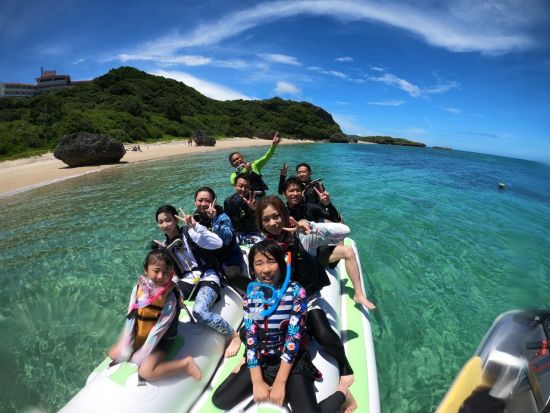 沖縄マリンスポーツ遊び放題プラン  最大13種類から選べる！好きな組み合わせで自分だけのプランを作ろう◎＜2時間or3時間／浜比嘉島ムルク浜ビーチ＞