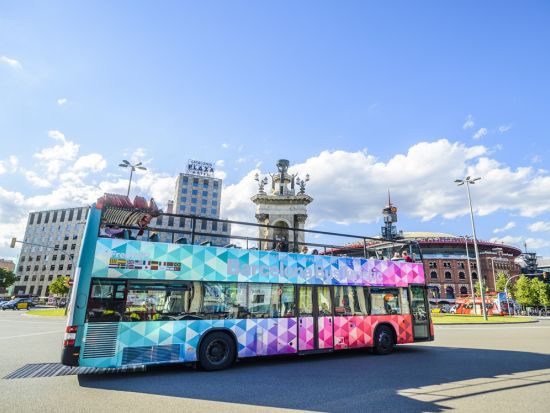 バルセロナ 乗り降り自由バス　チケット事前予約 ＜24時間または48時間チケット／日本語オーディオガイド＞