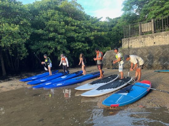 石垣島SUP体験コース（1組貸切・約７０分・4名まで）初心者向け　byシンバ・トライバル石垣島