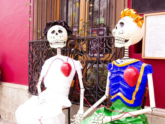 死者の日オアハカの街なか２