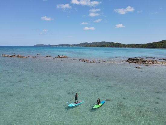 奄美大島〈お得なセットプラン〉【SUP+シュノーケル+ナイトツアー】美しい白浜が広がる奄美大島！お一人様も可能ｂｙ奄美シーランド