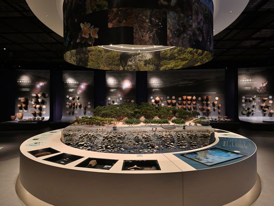 北谷町立博物館　館内②