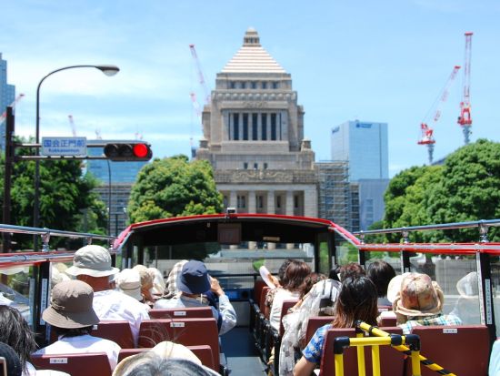 スカイホップバス乗り放題チケット 東京＆京都2都市周遊セットプラン＜多言語音声ガイド付き＞
