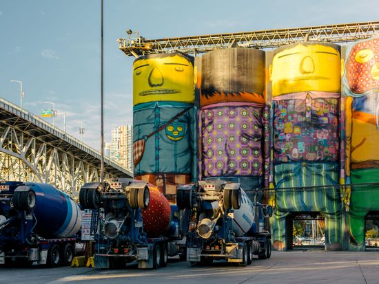 Granville Island Giants Public Art