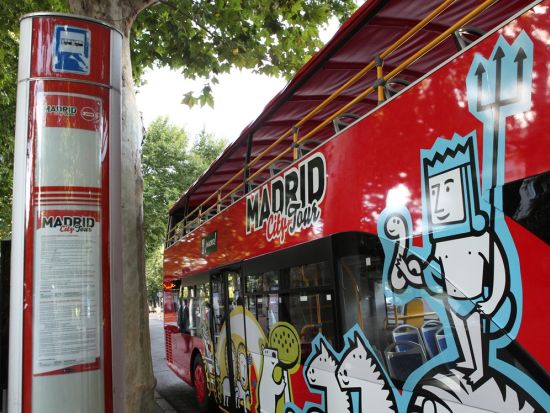 マドリード オープントップバス車窓観光ツアー　チケット事前予約＜日本語オーディオガイド付き＞