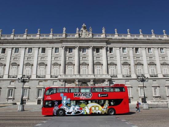 マドリード オープントップバス車窓観光ツアー　チケット事前予約＜日本語オーディオガイド付き＞