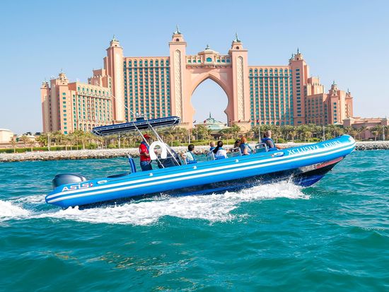 Rib speed boat sightseeing tour