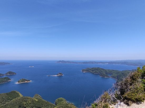 15_金田城山頂から