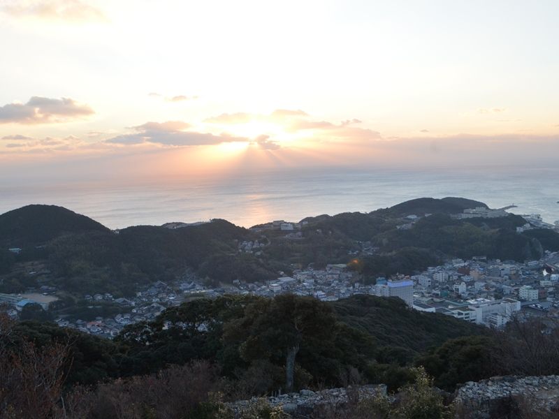 05_清水山城日の出