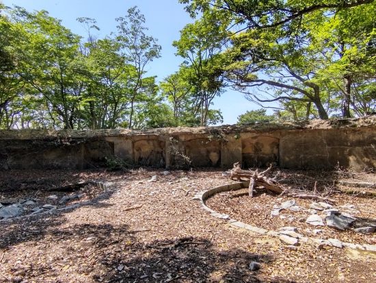 13_城山砲台砲座