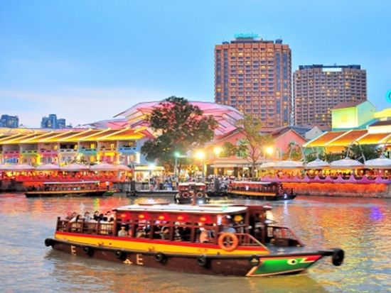 シンガポール・リバークルーズ　チケット事前予約　＊即予約確定