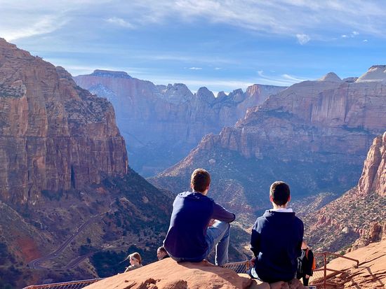 View in Zion Park