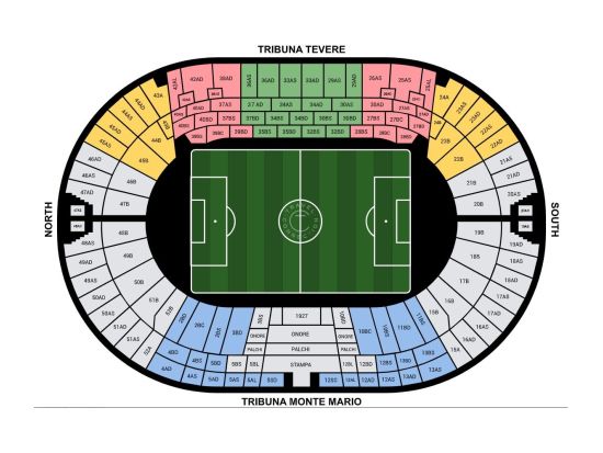 SSラツィオ サッカー観戦チケット＜ホームゲーム／ローマ＞